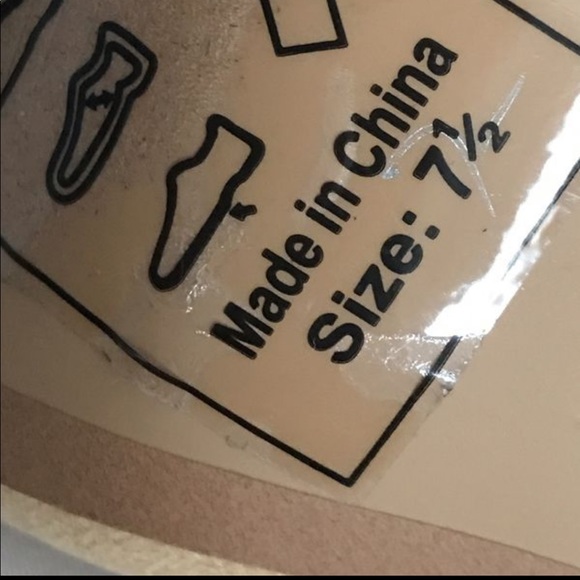 Nude, thigh-high boots - Picture 3 of 4